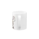 鬱の葉くらしの普通にすき白 Mug :handle