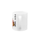 ブー太郎の養豚JAPANのブ雀（朱雀）マグカップ Mug :handle