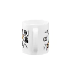 dikaiの弓ねこマグ おでかけ編 Mug :handle