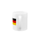 美々野くるみ@金の亡者のドイツ　国旗 Mug :handle