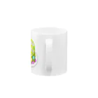 マーケットデザインワーク　ビイトのまっちゃケーキ Mug :handle