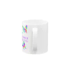yamico835のBUTTERFLY RAINBOW Mug :handle