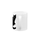 tamaraのくろねこまさむね Mug :handle