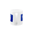 ﾃﾞﾗｳｪｱの絵の具愛犬コップ Mug :handle