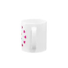 ジルトチッチのデザインボックスのハートがガビーンのクレコちゃん Mug :handle