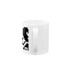 ボダコのレオのボーダーコリー　ドットな伏せ Mug :handle