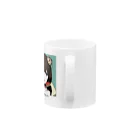 しゅりん - Shopのメカシリーズ #023 humanoid robotics Mug :handle