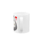 ゆっきーのハリネズミ(ハート) Mug :handle