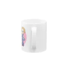 アイラブ麻雀の麻雀女子 Mug :handle