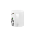 キャンプをしよう♪そうしよう！！のCamp is my life Mug :handle