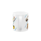 kijishiroのポップなごはんコップ Mug :handle