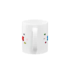 MORE♡ICHAのハートバチ Mug :handle