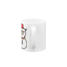 kikoのAlpaca's snowman Mug :handle