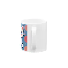 A31eの狛猫のミケ「はーとびーと」 Mug :handle