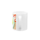 田村美穂のアボカドグリーンカレーグッズ Mug :handle