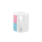 stigmaのピンク水色横 Mug :handle