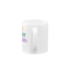 Russian Kitchenのロシア語キリル文字で「きっと上手くいく」 Mug :handle