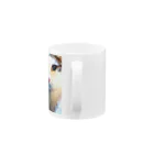 taku0024のCats Cool Face(CCF) Mug :handle