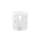 ぴすぴすのいっぱいアザラシ モノ Mug :handle