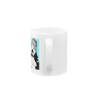 NO POWERのx Mug :handle