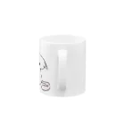 itsuto-こねこしょうしょうめんへらの「あまあまほっとここあ」 Mug :handle