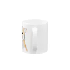 かわいいにゃんことワンコの絵のお店のこワンコ Mug :handle