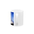 葉月の電柱のある風景 A Mug :handle