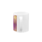 Sarah DesignsのSarah Designs Signature - Pink n Gold Drops Mug :handle