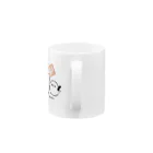 rina_suzuriの【お正月グッズ】もふもふシマエナガとウサギ　コップ Mug :handle