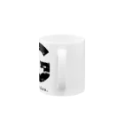 noisie_jpの【G】イニシャル × Be a noise. Mug :handle