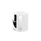 noisie_jpの【N】イニシャル × Be a noise. Mug :handle