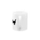 masao_art_lifeのにらむ猫ちゃん Mug :handle