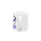 おやじーまんのおやじーまん　お疲れ秋刀魚 Mug :handle