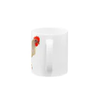 モルモルのお店の鶏 Mug :handle