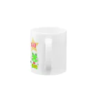 カエルキャラの店の4649！サッチ＆レイナ Mug :handle