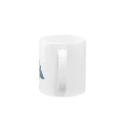 ネコモトタロウショップのハシビロコウ Mug :handle