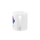 Free-WiFiのFree WiFi ロゴ グッズ（薄地） Mug :handle