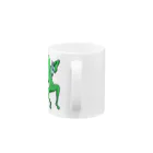 doteauの宇宙人くん：光線ピューピュー Mug :handle