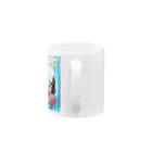 OZett shop COMET-SのPermanent Candy Series Cream Chocolate Mug :handle