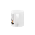 owl's shopのBonfire lit Mug :handle