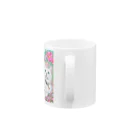 夜桜の和菓姉妹 Mug :handle