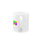 ミクノガレのカラフルでテンション上げてこ Mug :handle