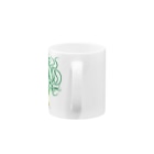アクアプランツデザインのミズクサT→クリナム アクアティカナローリーフ Mug :handle