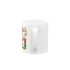 ケラピーSHOPのカラフル Mug :handle