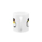 ヤママユ(ヤママユ・ペンギイナ)のピコアプテノディテス(よこ) Mug :handle