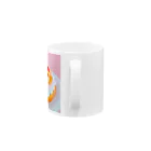 かわいい図鑑パティスリーのプリンセスフルーツタルト Mug :handle