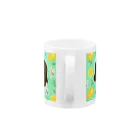 HEAVE₦LUSHの猫とレモン Mug :handle