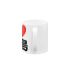 I LOVE SHOPのI LOVE 福島 Mug :handle