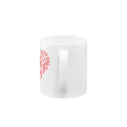 WgalleryCの27.ha-to-red Mug :handle