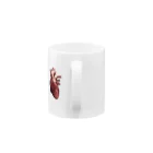 ALL_OVERDOSEのTHE Heart Mug :handle